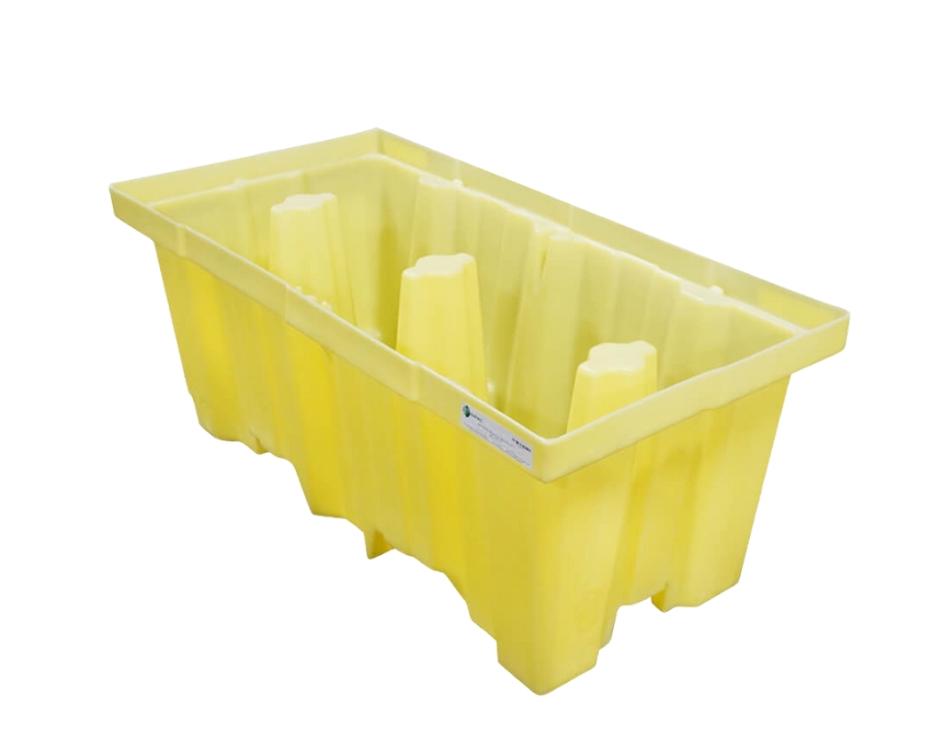 2 drum Spill Pallet In-Line, Nestable