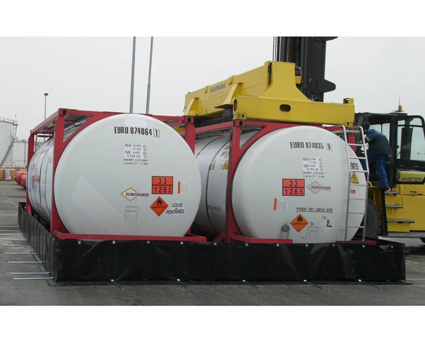 L-Bracket Spill Containment Berm