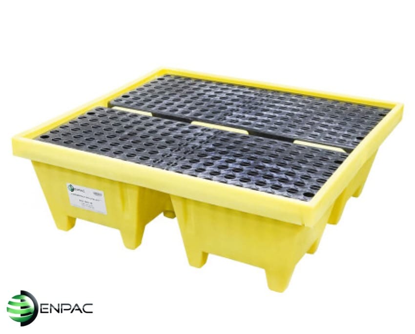 Single IBC Spill Pallet Low Sump, 314 Liter