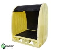 4 Drum Spill Pallet with Hard Cover