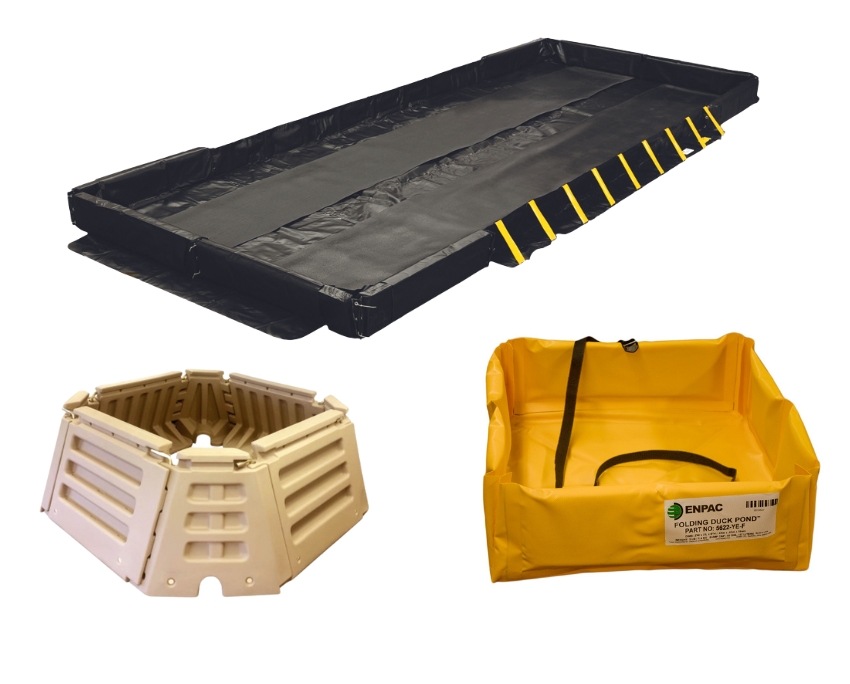 SPILL CONTAINMENT BERMS CONTAINMENT LINERS