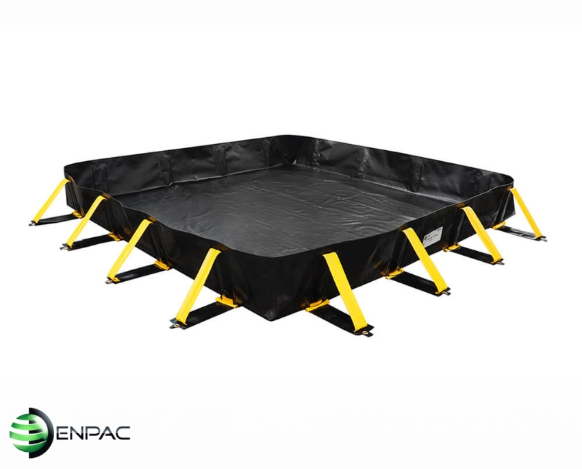 Snap-Up Spill Containment Berms